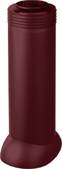 картинка Выход канализации вентиляционный изолированный Вилпе 110/ИЗ/500 бордо Центр Кровли