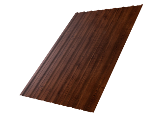 картинка Профнастил С10A 0,4 Print Premium Cherry Wood Fresh TwinColor Центр Кровли