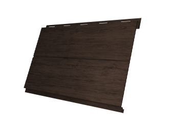 картинка Софит Вертикаль 0,2 line Grand line 0,45 Print Premium с пленкой Antique Wood TwinColor Центр Кровли
