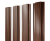 картинка Штакетник Прямоугольный с прямым резом 0,45 Print Elite Choco Wood TwinColor Центр Кровли Штакетник Прямоугольный с прямым резом 0,45 Print Elite Choco Wood TwinColor Центр Кровли