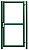Калитка Colority Zinc Lock 1,8х1 RAL 6005 Центр Кровли