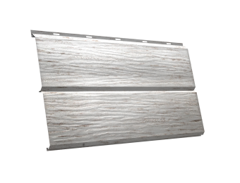 картинка ЭкоБрус new 3D 0,45 Print Elite с пленкой Snow Wood TwinColor Центр Кровли