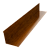 Угол внутренний 70х70 0,45 Print-Double Premium Golden Wood Intense F (3м) Центр Кровли
