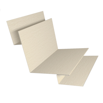 картинка Угол внутренний сложный 90 град. 0,45 Print Elite Milky Wood TwinColor (3м) Центр Кровли