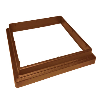 фото Юбка нижняя для столба ДПК Grand Line Бронза Центр Кровли картинка Юбка нижняя для столба ДПК Grand Line Бронза Центр Кровли