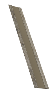 фото Крепежная планка жалюзи Milan, Milan Slim, Tokyo 0,45 Print Elite Nordic Wood TwinColor (3м) Центр Кровли картинка Крепежная планка жалюзи Milan, Milan Slim, Tokyo 0,45 Print Elite Nordic Wood TwinColor (3м) Центр Кровли