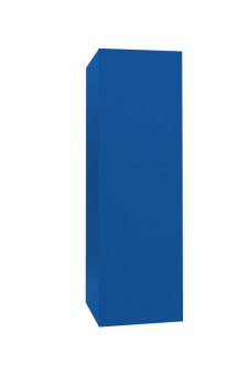 картинка Кожух прямой д900/ш370/в2500 0,45 PE с пленкой RAL 5005 сигнальный синий Центр Кровли