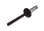 Заклёпка вытяжная Daxmer 3,2х8 (1000шт) нерж/нерж RAL 9005 Центр Кровли