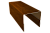 Планка П-образная заборная 20 0,45 Print Premium Golden Wood Intense FTC (2,5м) Центр Кровли