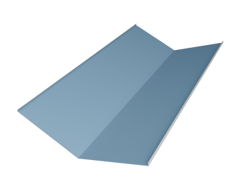 фото Планка ендовы нижней 300х300 0,45 Drap TX RAL 5024 пастельно-синий (2м) Центр Кровли картинка Планка ендовы нижней 300х300 0,45 Drap TX RAL 5024 пастельно-синий (2м) Центр Кровли