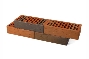 картинка Кирпич обл Braer кладка глосса 1 риф 250х120х65 М150 Центр Кровли