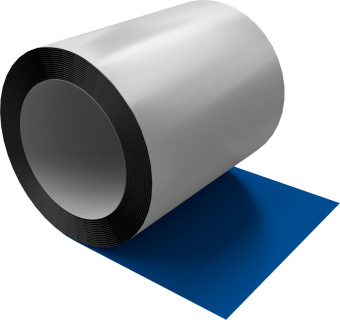 картинка Отмотка Inside Grand Line с внутренним диаметром намотки 500мм 0,4 PE RAL RAL 5005 сигнальный синий Центр Кровли