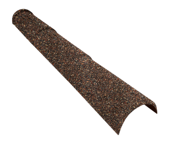 фото Комплект Конек полукруглый тройной для композитной черепицы Grand Line брауни (1,16м) (10 штук) Центр Кровли картинка Комплект Конек полукруглый тройной для композитной черепицы Grand Line брауни (1,16м) (10 штук) Центр Кровли