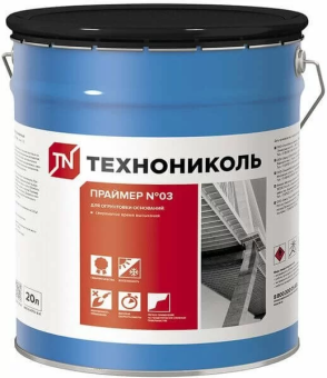 картинка Праймер битумно-полимерный Технониколь №03 20л (ведро) Центр Кровли