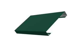 картинка Ламель лицевая 125 забора жалюзи Texas 0,45 Drap RAL 6005 зеленый мох Центр Кровли