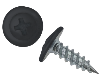 фото Саморез ПШ 4,2х13 (1000шт) шлиц PH2 RAL 7024 Центр Кровли картинка Саморез ПШ 4,2х13 (1000шт) шлиц PH2 RAL 7024 Центр Кровли