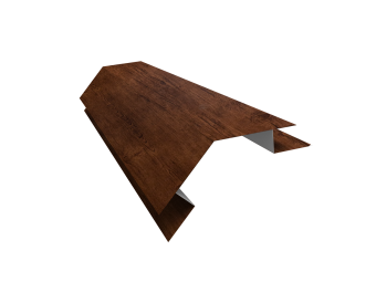 картинка Планка угла внешнего сложного 135 градусов БХ new 0,45 Print-Double Premium Cherry Wood Fresh (3м) Центр Кровли