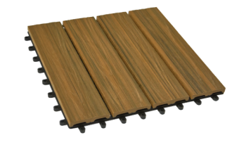 картинка Паркет садовый CM Garden Modern 300х300мм patina teak (патина тик) (уп 11шт) Центр Кровли