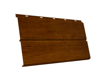 фото ЭкоБрус 0,345 Gofr 0,45 Print Premium с пленкой Golden Wood Intense FTC Центр Кровли картинка ЭкоБрус 0,345 Gofr 0,45 Print Premium с пленкой Golden Wood Intense FTC Центр Кровли