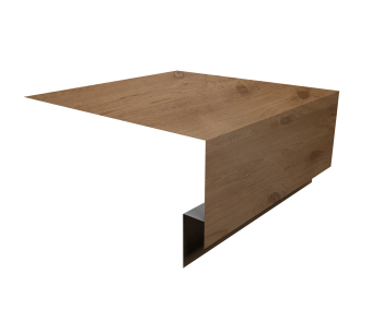 картинка Планка околооконная сложная 200х75х18 (j-фаска) 0,45 Print Premium Pine Wood Fresh (3м) Центр Кровли