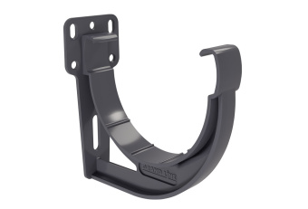 картинка Кронштейн желоба slider Дизайн 135 ПВХ GL графит (RAL 7024) Центр Кровли