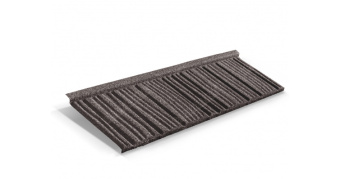 картинка Лист композитной черепицы Metrotile WoodShake сланцевый Центр Кровли