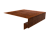 Планка околооконная сложная Экобрус Grand Line 200х50х25 0,45 Print Premium Golden Wood Fresh TwinColor (2м) Центр Кровли