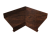 Угол отлива внутренний 50 0,45 Print-Double Premium с пленкой Cherry Wood Dark F Центр Кровли