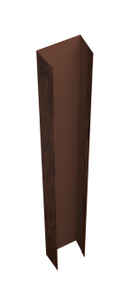 картинка Крепежная планка верхняя Texas 0,45 Print Premium Cherry Wood Fresh TwinColor (1,8м) Центр Кровли