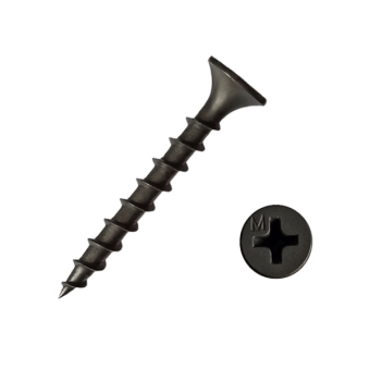 картинка Саморез ГКД Daxmer Premium 4,8х100 (150шт) шлиц PH2, фосфатированный Центр Кровли