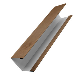 картинка Крышка жалюзи Milan Slim 0,45 Print Premium Pine Wood Fresh (2,5м) Центр Кровли