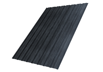 картинка Профнастил С10B 0,45 Print Premium с пленкой Grey Wood TwinColor Центр Кровли