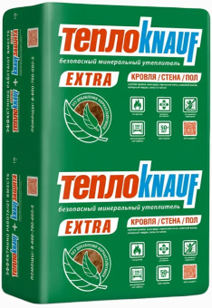 картинка Утеплитель ТеплоKnauf Стена Экстра Плита TS 034 Aquastatik 5х100х600х1000 (3м2, 0,3м3) Центр Кровли