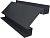 Планка угла внутреннего сложного Блок-хаус новый Grand Line 0,45 Drap двухсторонний RAL 7024 мокрый асфальт (3м) Центр Кровли