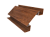 Планка угла внутреннего сложного Экобрус Grand Line 0,45 Print Premium Golden Wood Fresh TwinColor (2м) Центр Кровли