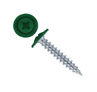 картинка Саморез ПШ 4,2х19 (1000шт) шлиц PH2 RAL 6029 Центр Кровли