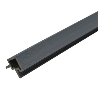 картинка Угловой профиль CM Wall 4000х56х49мм цвет ebony (эбен) Центр Кровли