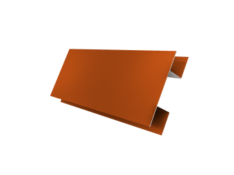 фото Планка H-образная БХ new 0,45 PE с пленкой RAL 2004 оранжевый (2м) Центр Кровли картинка Планка H-образная БХ new 0,45 PE с пленкой RAL 2004 оранжевый (2м) Центр Кровли