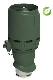 картинка Вентилятор Vilpe Flow Eсo160Р/500 зеленый Центр Кровли