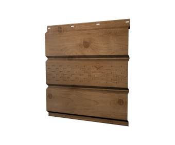 фото Софит металлический центральная перфорация 0,45 Print Premium с пленкой Pine Wood Fresh Центр Кровли картинка Софит металлический центральная перфорация 0,45 Print Premium с пленкой Pine Wood Fresh Центр Кровли