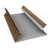 Планка угла внутреннего составная верхняя 0,45 Print Premium Pine Wood Fresh (3м) Центр Кровли