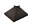 Угол отлива внешний 100 0,45 Print Elite с пленкой Coffee Wood TwinColor Центр Кровли
