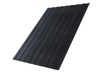 картинка Профнастил С10A 0,45 Print Premium с пленкой Grey Wood TwinColor Центр Кровли