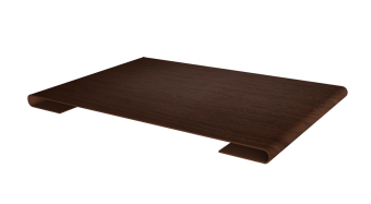 фото Планка стыковочная 0,45 Print Elite Choco Wood TwinColor (3м) Центр Кровли картинка Планка стыковочная 0,45 Print Elite Choco Wood TwinColor (3м) Центр Кровли