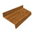 Отлив простой 50 0,45 Print-Double Premium Golden Wood Fresh (3м) Центр Кровли