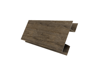 фото Планка H-образная Экобрус 0,45 Print Elite Nordic Wood TwinColor (3м) Центр Кровли картинка Планка H-образная Экобрус 0,45 Print Elite Nordic Wood TwinColor (3м) Центр Кровли