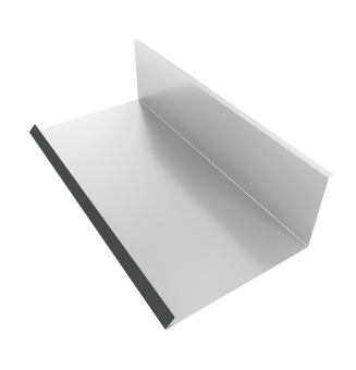 фото Планка примыкания нижняя к трубе 130х240 0,45 Drap TX RAL 7016 антрацитово-серый (2м) Центр Кровли картинка Планка примыкания нижняя к трубе 130х240 0,45 Drap TX RAL 7016 антрацитово-серый (2м) Центр Кровли