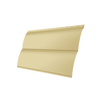 фото Блок-хаус new Grand Line 0,45 PE с пленкой RAL 1014 слоновая кость Центр Кровли картинка Блок-хаус new Grand Line 0,45 PE с пленкой RAL 1014 слоновая кость Центр Кровли