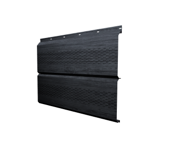 фото Софит ЭкоБрус new c перфорацией 0,45 Print Premium с пленкой Grey Wood TwinColor Центр Кровли картинка Софит ЭкоБрус new c перфорацией 0,45 Print Premium с пленкой Grey Wood TwinColor Центр Кровли