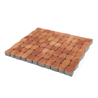 картинка Плитка тротуарная Классико круговая Color Mix Рассвет h60 73х110х115 Центр Кровли